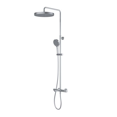 Душевая стойка IDDIS Duna DUNSBSTi06 настенная цвет хром