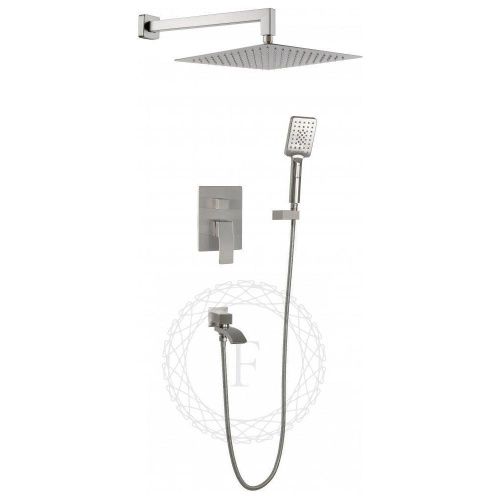 Душевая система Filarete FL1010NK встраиваемая в стену цвет никель