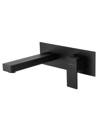 Смеситель Wonzon & Woghand Cube WW-88869016-MB встраиваемый в стену черный