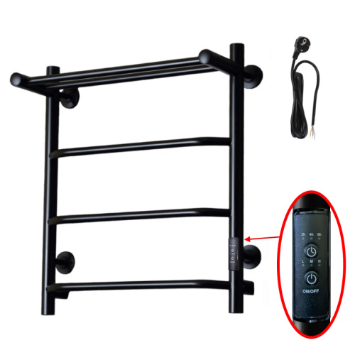 Полотенцесушитель Тругор Пэк сп Пэксп6П/6050черныйВГП 55х60 электрический черный