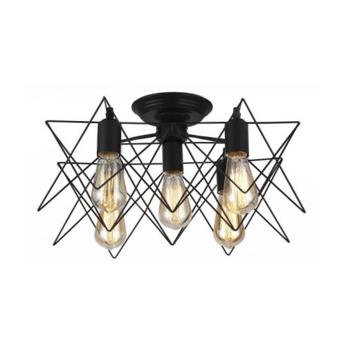 Люстра потолочная Arte Lamp Tela (Тела) A6048PL-5BK