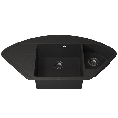 Кухонная мойка Uperwood Quartz Premium UPD-06 3910202123 100,6x51 цвет черный матовый