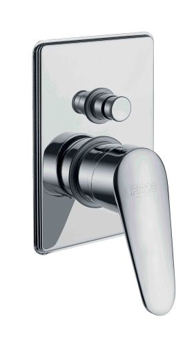 Смеситель для ванны и душа Fiore 86CR6517 встраиваемый в стену хром