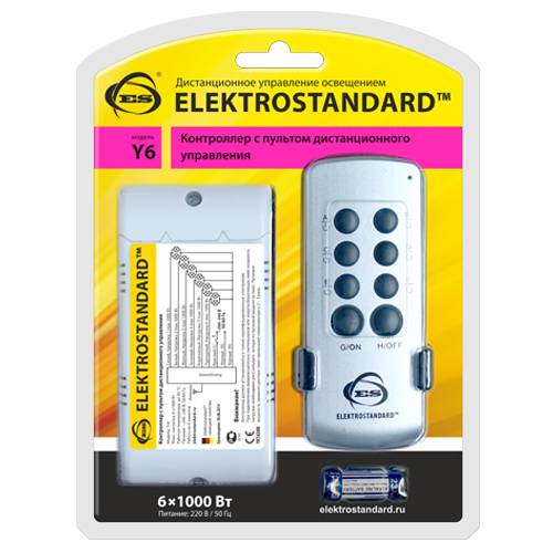 Пульт управления светом Y6 Elektrostandard Y6 4690389062520