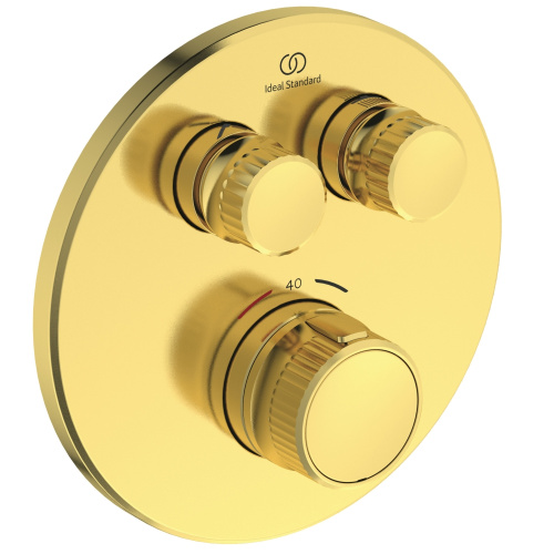 Смеситель Ideal Standard CERATHERM NAVIGO A7296A2 встраиваемый золото шлифованное