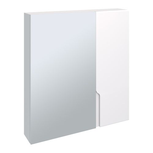 Зеркало-шкаф RUNO СТОКГОЛЬМ 00-00001127 70х75 подвесной цвет белый