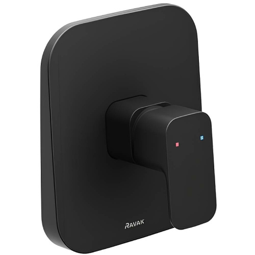 Смеситель Ravak 10° X070157 встраиваемый черный матовый без термостата
