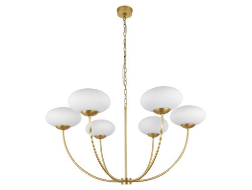 Люстра подвесная Newport 3910 3916/С brass