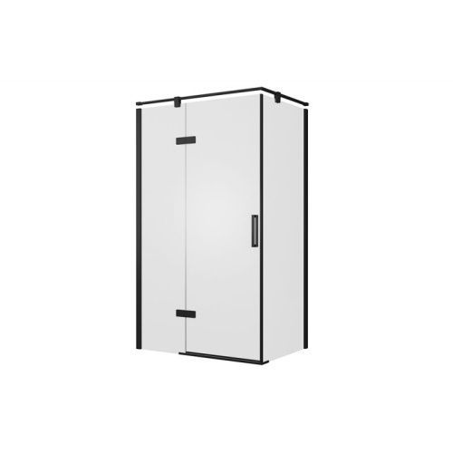 Душевой уголок Bravat Blackline BS120.3112AB 120х80 стекло прозрачное профиль черный без поддона