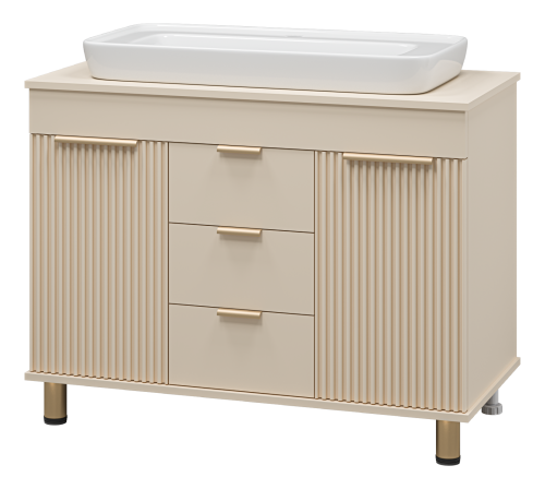 Тумба под раковину Brevita Enfida ENF-06100-0343Я 100х48х65