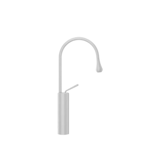 Смеситель Gessi Goccia 33608#279 на раковину белый