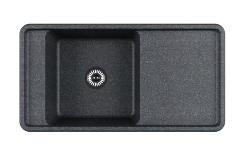 Мойка кухонная Aquaton БЕЛЛИС 1A725132BS210 51х97 цвет графит