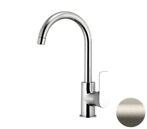 Смеситель для кухни Remer Infinity I72XV на мойку/столешницу сталь