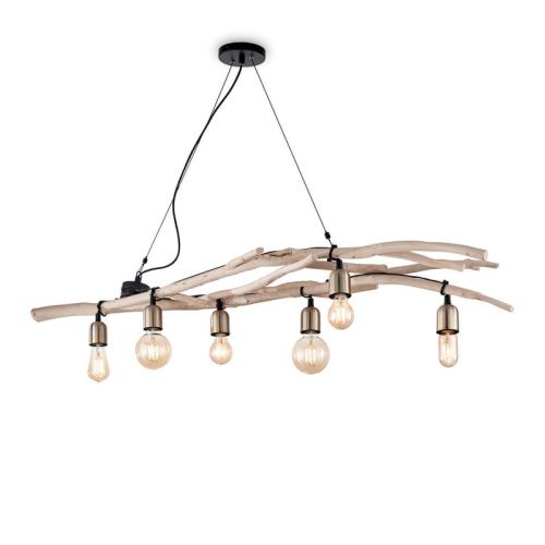 Люстра подвесная Ideal lux Driftwood (Дрифтвоод) Driftwood SP6