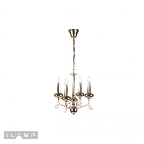 Люстра подвесная iLamp Dames (Дамес) 1020-4GD
