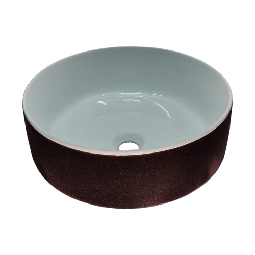 Раковина Artceram COGNAC 42 см COL001 01 65 bianco/testa di moro накладная цвет белый