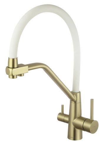 Смеситель для кухни Fmark FS0662-C02 на мойку бронза