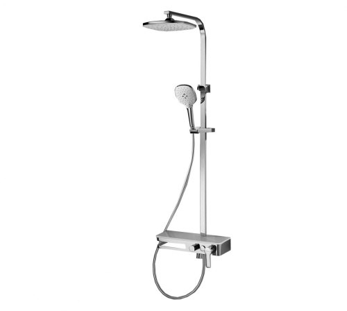 Душевая стойка Bravat Meissen F6277312CP-A-ENG настенная цвет хром Душевая стойка Bravat Meissen F6277312CP-A-ENG настенная цвет хром