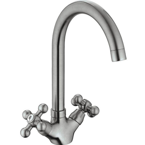 Cмеситель Haiba HB4119-5 на мойку сатин