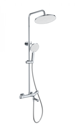 Душевая стойка Wonzon & Woghand WW-B3057-A-CR настенная цвет хром