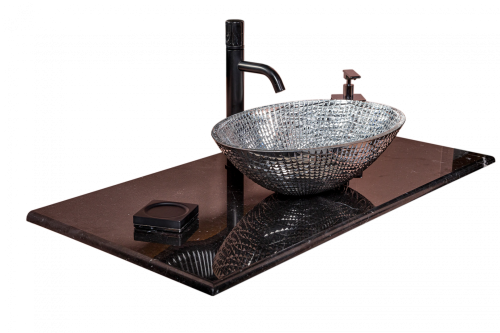 Столешница Armadi Art NeoArt 857-101-NM 101х52 накладная цвет черный