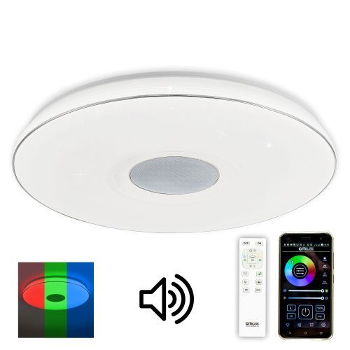 Светильник потолочный музыкальный Citilux Light & Music (Лигхт & Мусиц) CL703M100