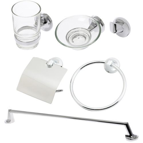 Набор аксессуаров для ванной комнаты Orange Y01-888cr