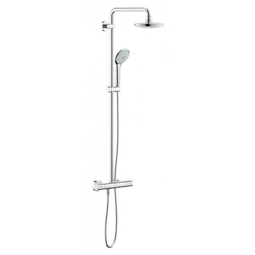 Душевая стойка Grohe Euphoria 27420001 настенная цвет хром с термостатом