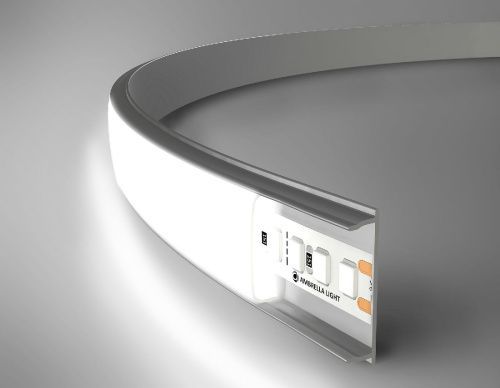 Алюминиевый накладной профиль Ambrella Light Alum Profile (Алум Профиле) GP1600AL