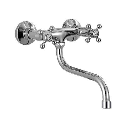 Смеситель для кухни Fashun A4608 настенный хром