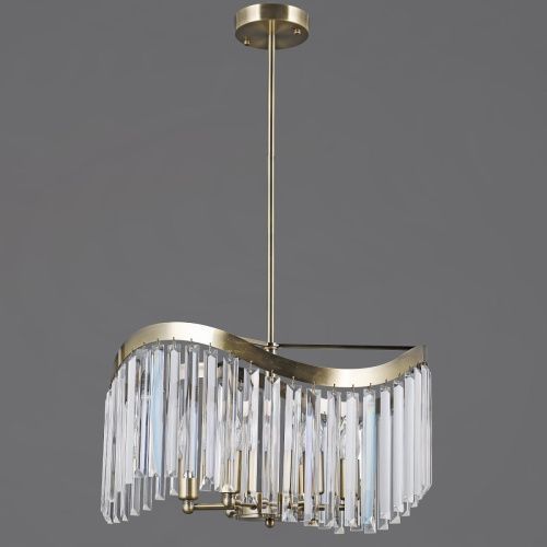 Люстра на штанге Illumico IL3475-6PSQ-25AB ELITE