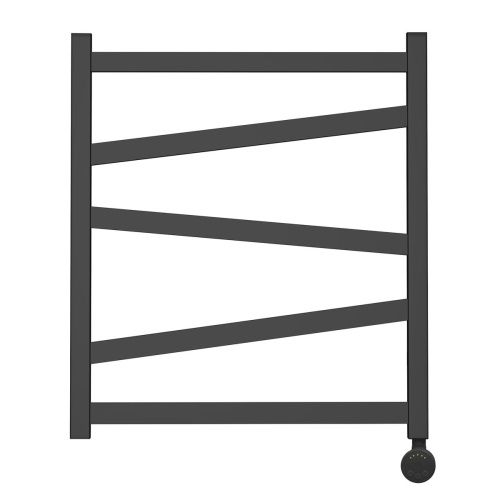 Полотенцесушитель Point Феникс PN15156BE 53х67 электрический черный