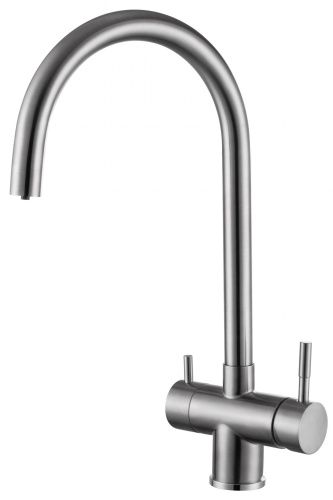 Смеситель для кухни Fmark FS0462 на мойку сатин