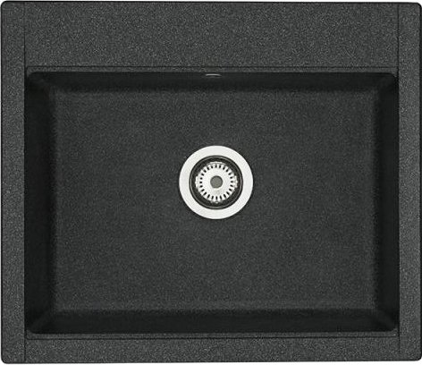 Мойка кухонная Aquaton Делия 1A715232LD210 59,4х51 цвет графит