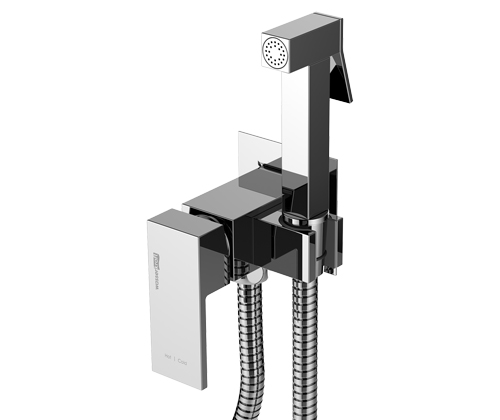 Гигиенический душ со смесителем WasserKRAFT  A71138 хром
