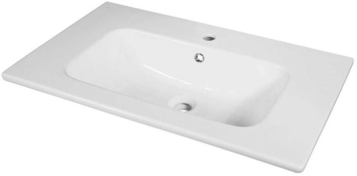 Раковина Aquanet Бостон 61 см НФ-00017870 полувстраиваемая цвет белый