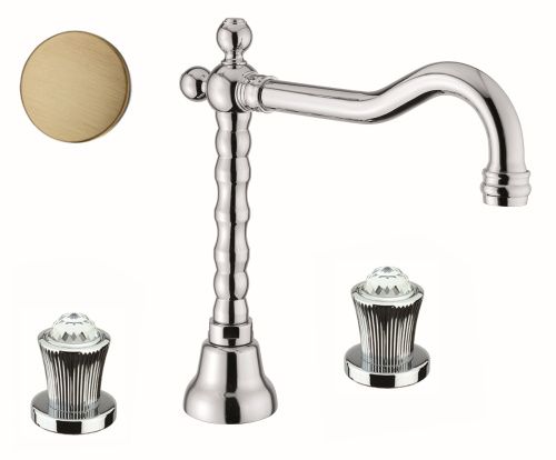 Смеситель Fiore 13ZZ0637 на раковину бронза