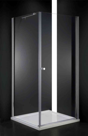 Душевой уголок Cezares ELENA ELENA-W-A-1-90-C-Cr 90х90 стекло прозрачное профиль хром глянцевый без поддона