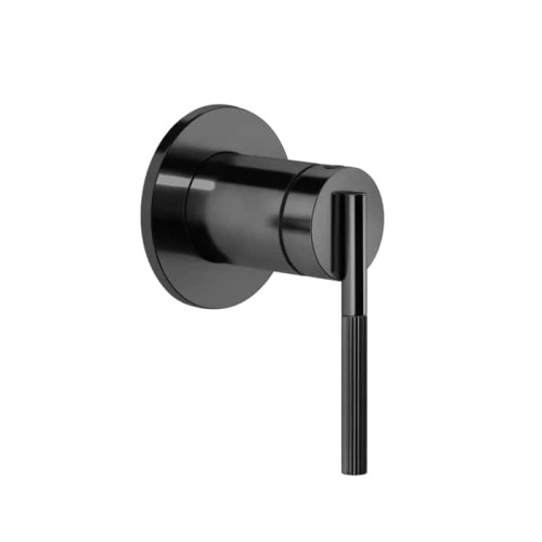Смеситель для душа Gessi Ingranaggio 63609#706 встраиваемый в стену черный (внешняя часть)