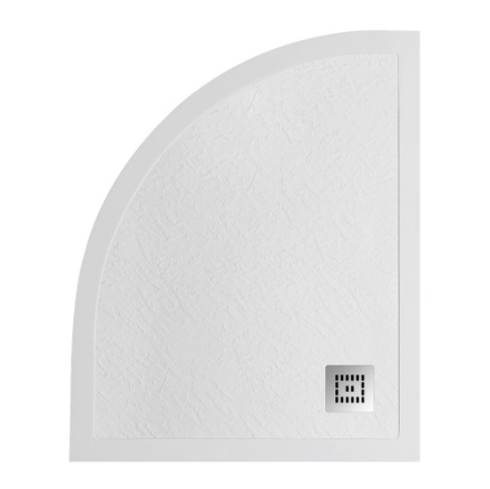 Душевой поддон BelBagno UNO TRAY-MR-UNO-RH-120/90-550-35-W-R-CR 120х90 искусственный мрамор белый