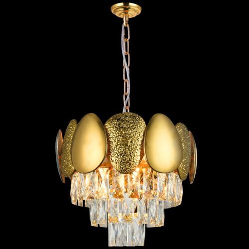 Люстра потолочная Natali Kovaltseva Chic (Цхиц) CHIC 81437/6C GOLD