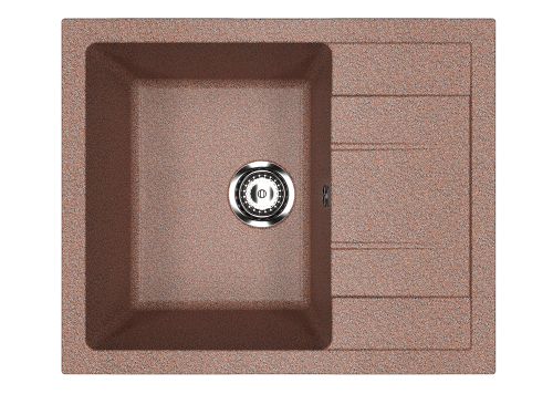 Кухонная мойка Ulgran Classic U-607-307 61х50 цвет терракот
