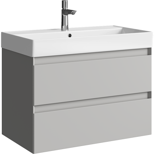 Тумба под раковину Aqwella Y GE01082ST 81х48х63 подвесная