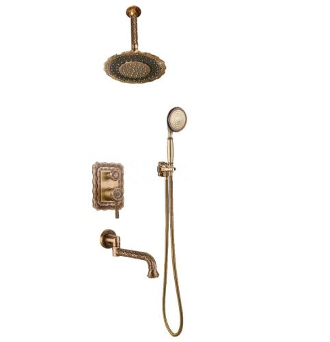 Душевая система Bronze de Luxe 10137/1DF встраиваемая в стену цвет бронза