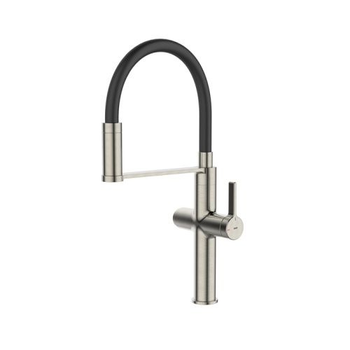 Смеситель для кухни Iddis Ikon IKNBNFFi05 на столешницу черный/сатин