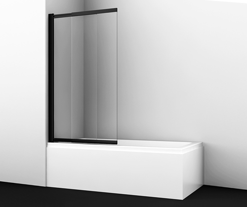 Душевая шторка WasserKRAFT Dill 61S 61S02-80 80x140 стекло прозрачное 6 мм