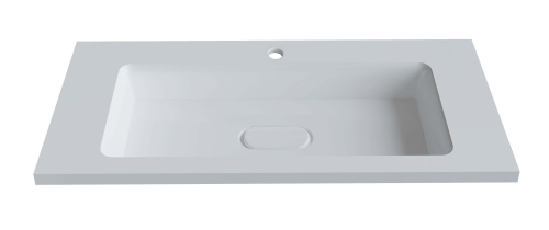 Раковина Uperwood Modul 97 см 2911020341 полувстраиваемая цвет белый