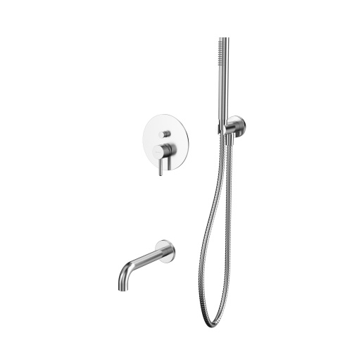 Смеситель Whitecross Y brushed nickel YSET06NIB встраиваемый никель брашированный