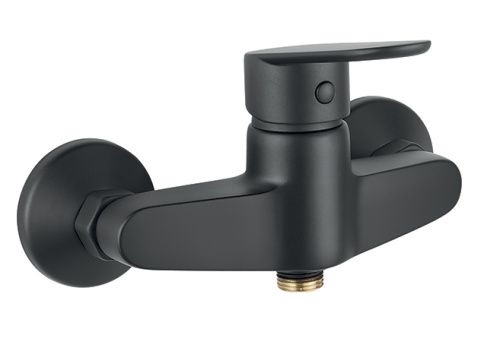 Смеситель для ванны и душа Fiore 81NN6511 настенный черный