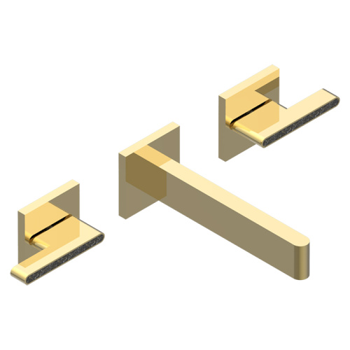 Смеситель для раковины THG Icon-X Carbone Gold a manettes U7T-F01-40GB встраиваемый в стену золото